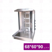 【嘉冠工業】沙威瑪4管烤爐自動轉