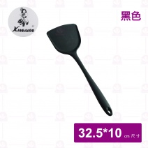 IC325 圓柄矽膠鏟(黑)