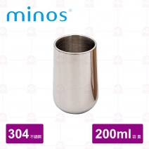 【MINOS】 雙層水杯-200ml