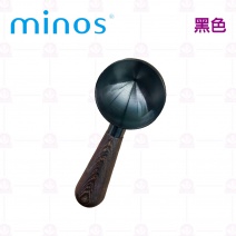 【MINOS】 雞翅木半圓豆匙 - 黑色