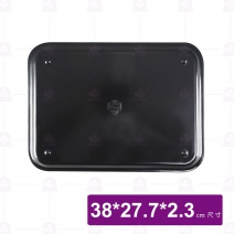【LihTay】6016托盤  黑色 38x27.7x2.3cm