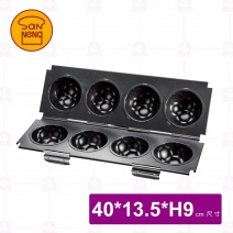 【三能】SN9108 4連足球模(1000系列不沾)(接單生產)