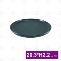 8吋牛排盤 墨綠色 BS0018-A4
