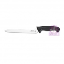 【六協刀具】彎麵包刀(實用)-鉬釩鋼 21cm