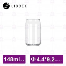 【Libbey】L265 Mini鋁罐造型玻璃杯 148cc (12入/盒)