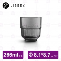 【Libbey】CL820522可疊霧灰冷飲杯 (12入/盒)