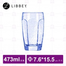 【Libbey】L2486F 淺藍果汁杯 474cc (12入/盒)