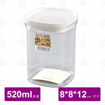 【INOMATA】方形儲物罐 K223W  白