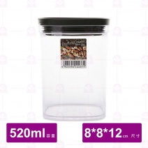 【INOMATA】方形儲物罐 K223BLK 黑