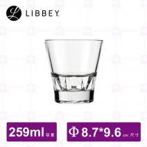 【Libbey】L15969鑽紋內疊式Rock杯 (12入/盒)