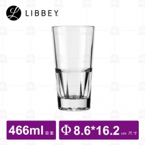 【Libbey】L15973鑽紋內疊式冷飲杯 (12入/盒)