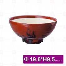 【Shunta金順代】 584三色牛丼湯碗  (內牙/外咖啡黑)