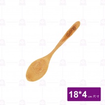 【雅柏】彎柄竹尖嘴匙 K75-01