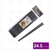 【Shunta金順代】150S黑色京饌筷 24.5cm (10入/包)