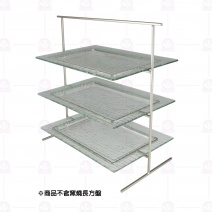 Cube三層架-銀