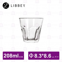 【Libbey】L15757 旋風ROCK水杯 208cc (12入/盒)