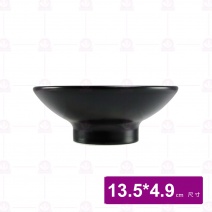 【大同磁器】P7954MABK 高腳碗5.25吋 黑色
