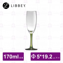 【Libbey】皇家綠色高腳杯 R001723   170cc (12入/盒)