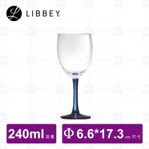 【Libbey】皇家綠深藍高腳杯 R003635 (12入/盒)
