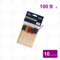 【菊川本味】彩尾串10cm(藍)-100支/包