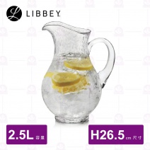 【Libbey】L5941 冰鑽手工水壺 2750cc (6入/盒)