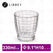 【Libbey】CL2832VCP33 編織紋水杯  (6入/盒)
