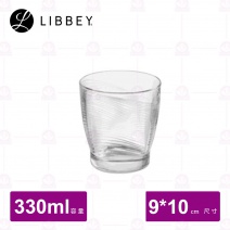 【Libbey】CL2829VCP33 波線紋水杯 330cc (6入/盒)