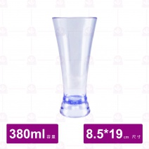 【鎰滿】YM1028A 果汁杯(大) 藍色380c.c.(12入/盒)