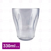 【鎰滿】YM1412 PC水杯(大) 330cc 灰色(12入/盒)