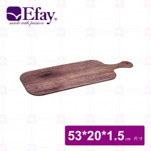 【Efay】美食 21吋圓板(橡木紋)