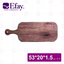 【Efay】美食 21吋圓板(橡木紋)