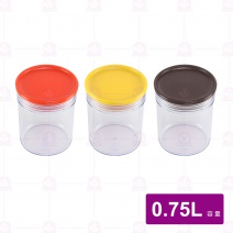【鎰滿】YM-0348 圓密封罐 0.75L(單入)