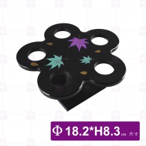 五孔手捲架 RL   黑