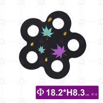 五孔手捲架 RL   黑