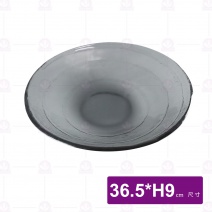 窯燒玻璃沙拉圓缽