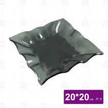 皺褶方盤-黑 LFL-2020C-BK