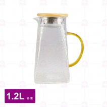 耐熱方型壺/手工錘紋 TK1200
