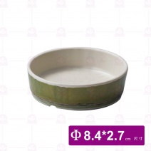 【Shunta金順代】綠竹 15727-03 斜口綠竹碗  (20入/盒