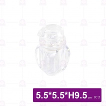 鼓型透明油醋罐 5.5x5.5xH9.5cm