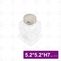 梯形銀頭調味罐 九孔