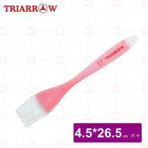 【三箭牌】耐熱矽膠毛刷(一體成型)-大 4.5x全長26cm
