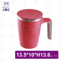 C&C真新不倒杯-紅色/470ml