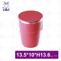 C&C真新不倒杯-紅色/470ml