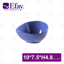 【Efay】水滴型4吋深皿-湖水藍