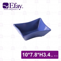 【Efay】復古小小 銀河系4吋皿 湖水藍