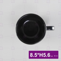 【LihTay】122咖啡杯-黑 8.5x5.6cm