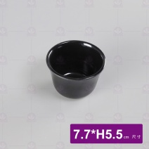 【LihTay】107 反口杯-黑 7.7xH5.5cm
