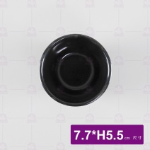 【LihTay】107 反口杯-黑 7.7xH5.5cm