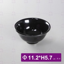 【LihTay】703小湯碗-黑色Φ11.2xH5.7cm(24入/盒)