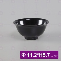 【LihTay】703小湯碗-黑色Φ11.2xH5.7cm(24入/盒)